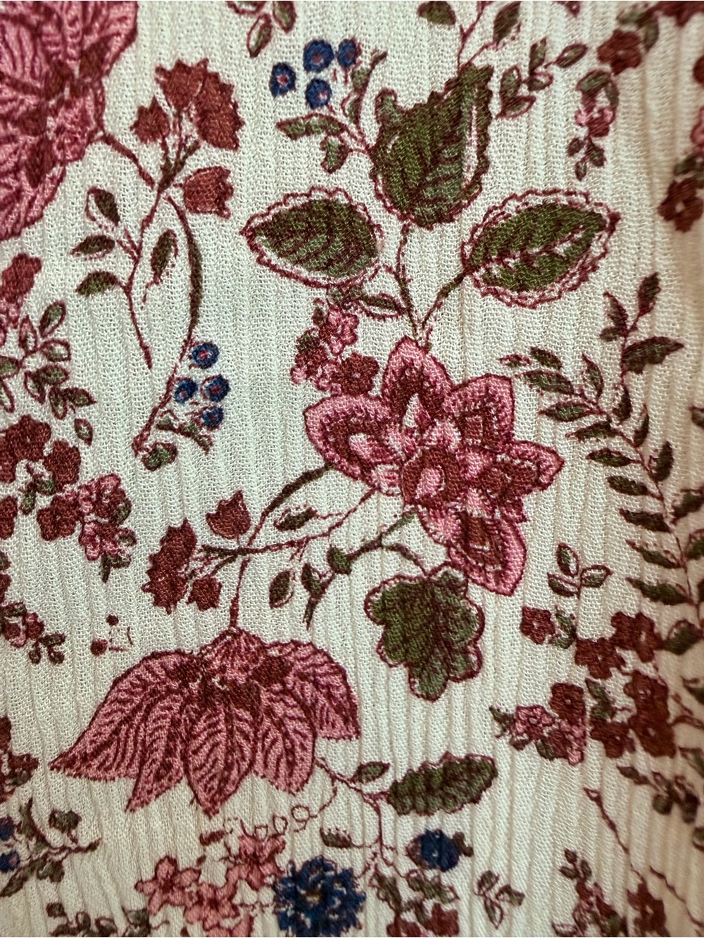 Torrid Cottagecore Crinkle Gauze Flutter Sleeve Feminine Floral Top Size Large L - Picture 9 of 14